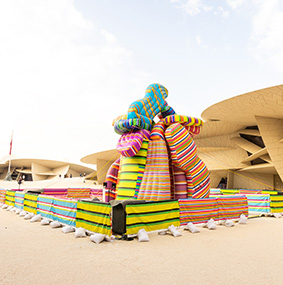 LATINOAMERICANO: La colección Malba deja su huella en el Museo Nacional de Qatar