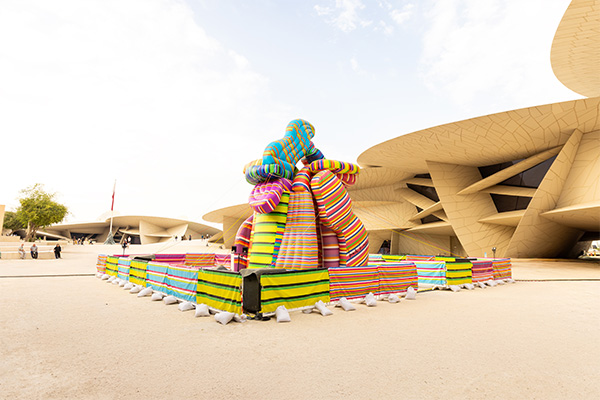 LATINOAMERICANO: La colección Malba deja su huella en el Museo Nacional de Qatar